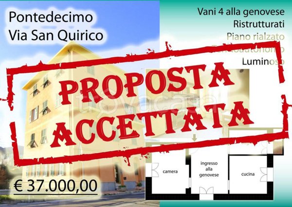 appartamento in vendita a Genova in zona Pontedecimo
