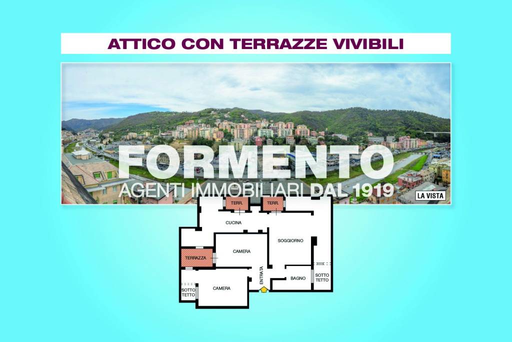 appartamento in vendita a Genova in zona Molassana