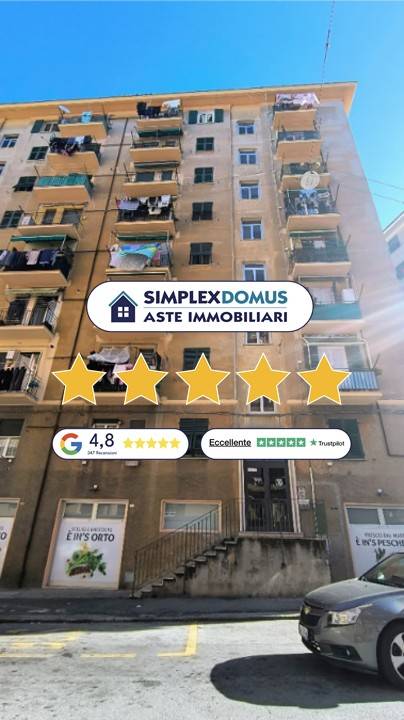appartamento in vendita a Genova in zona Sampierdarena