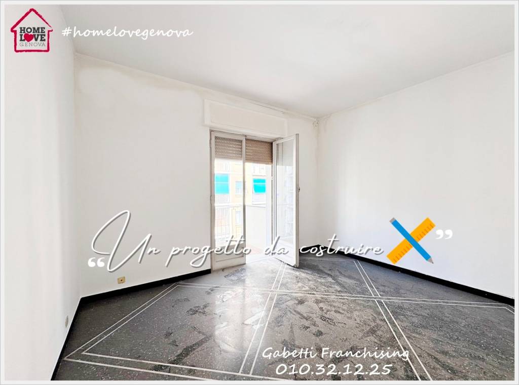 appartamento in vendita a Genova in zona Sampierdarena