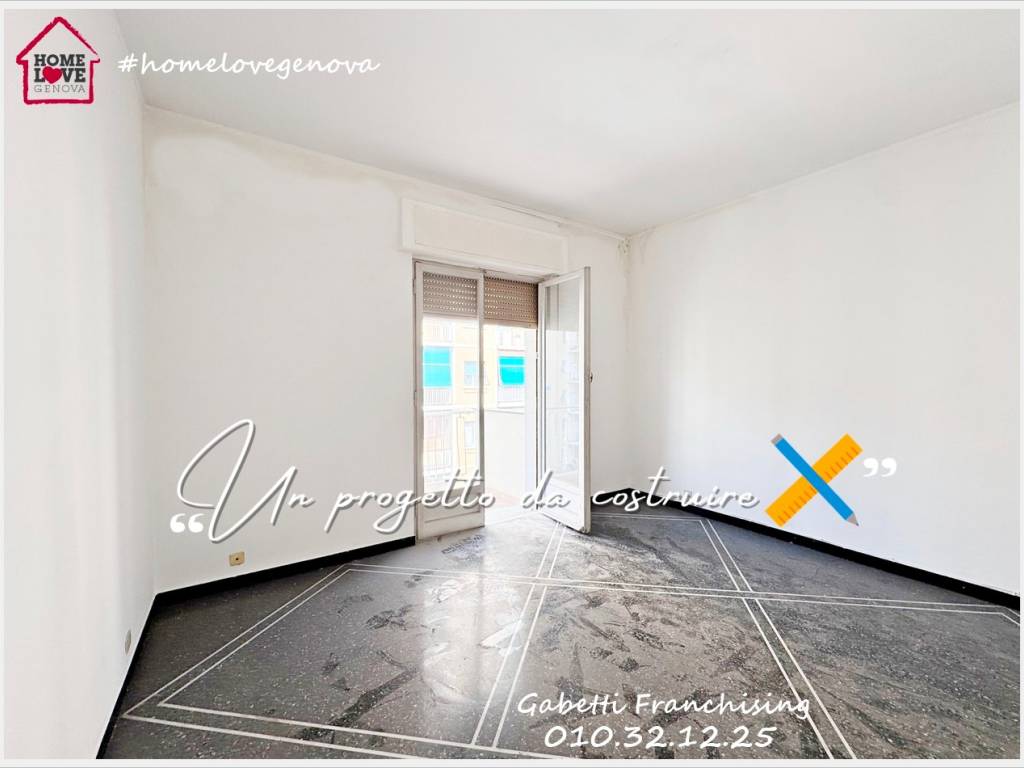 appartamento in vendita a Genova in zona Sampierdarena