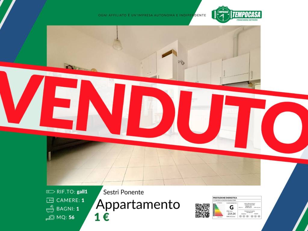 appartamento in vendita a Genova in zona Sestri Ponente