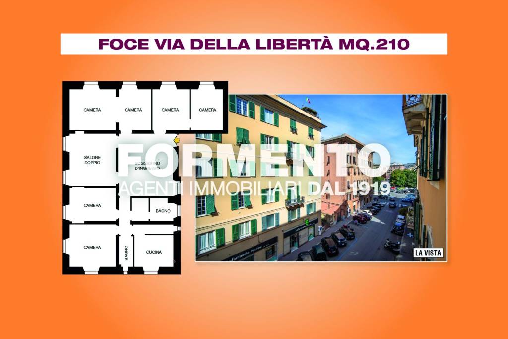 appartamento in vendita a Genova in zona Foce