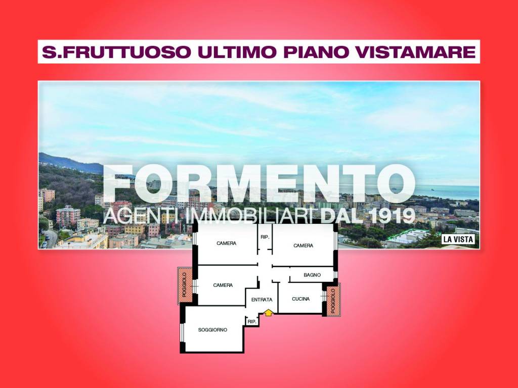 appartamento in vendita a Genova in zona San Fruttuoso