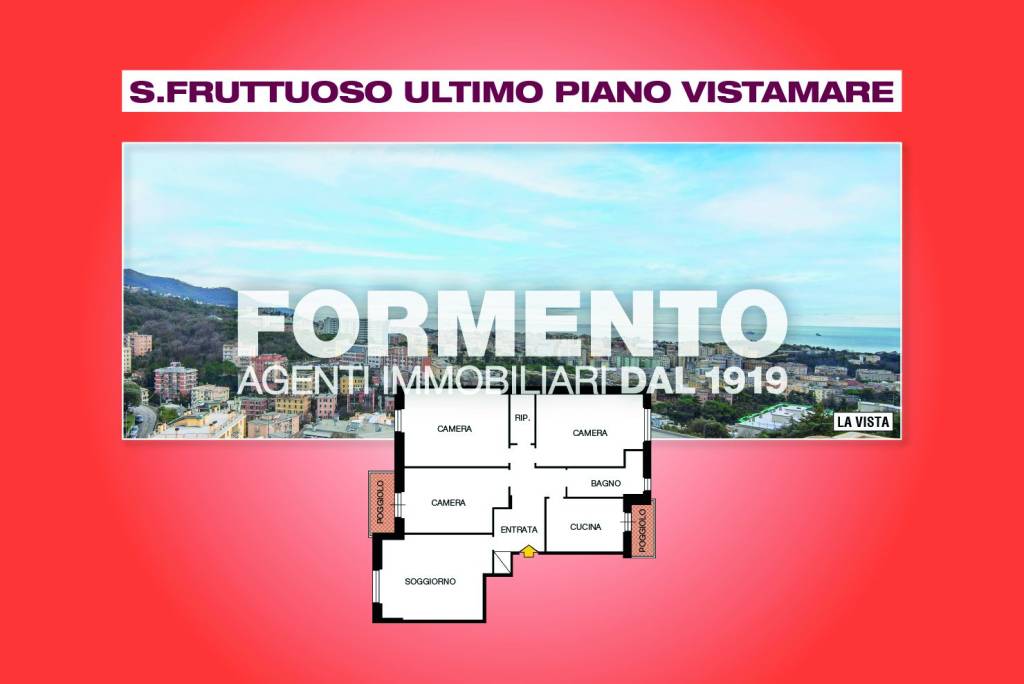 appartamento in vendita a Genova in zona San Fruttuoso