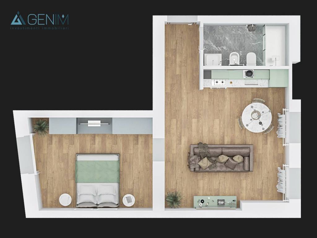 appartamento in vendita a Genova in zona Castelletto