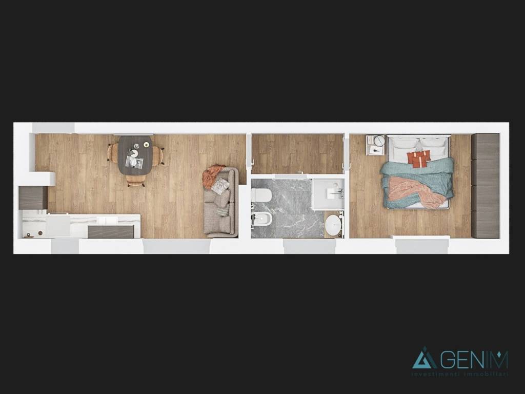 appartamento in vendita a Genova in zona Castelletto