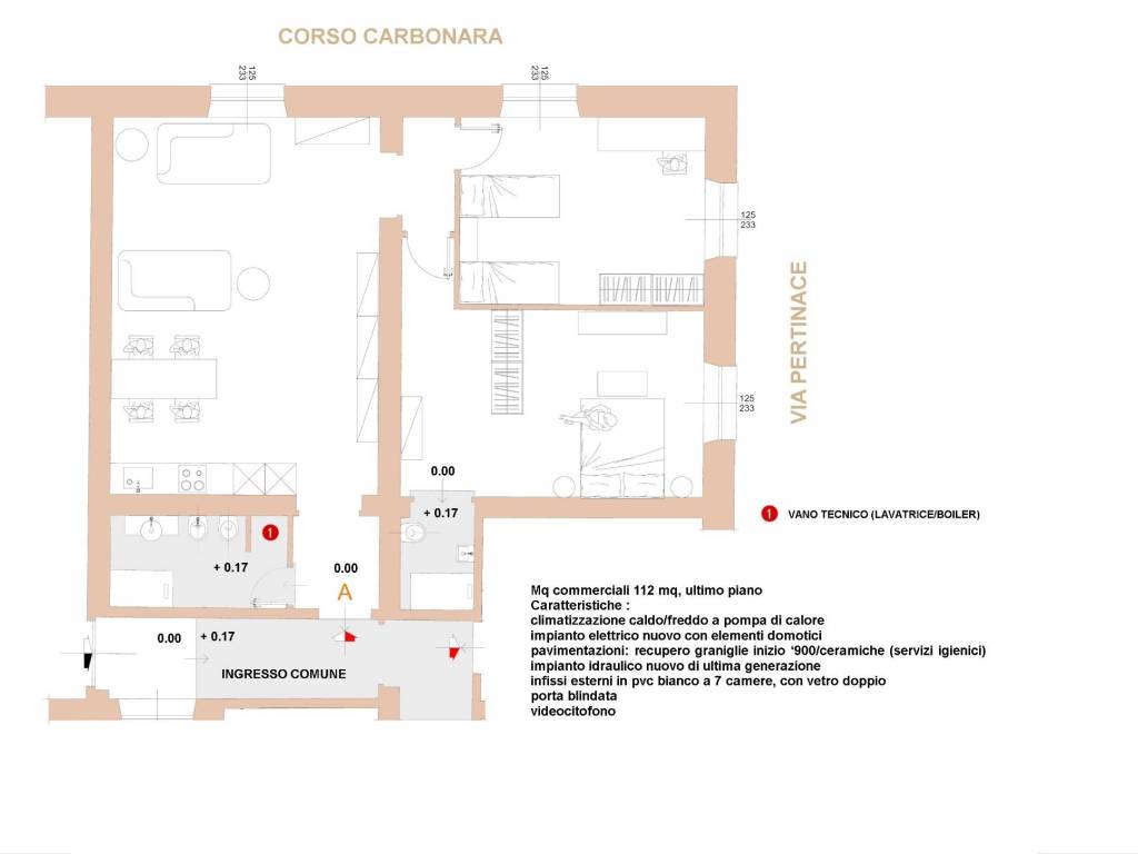 appartamento in vendita a Genova