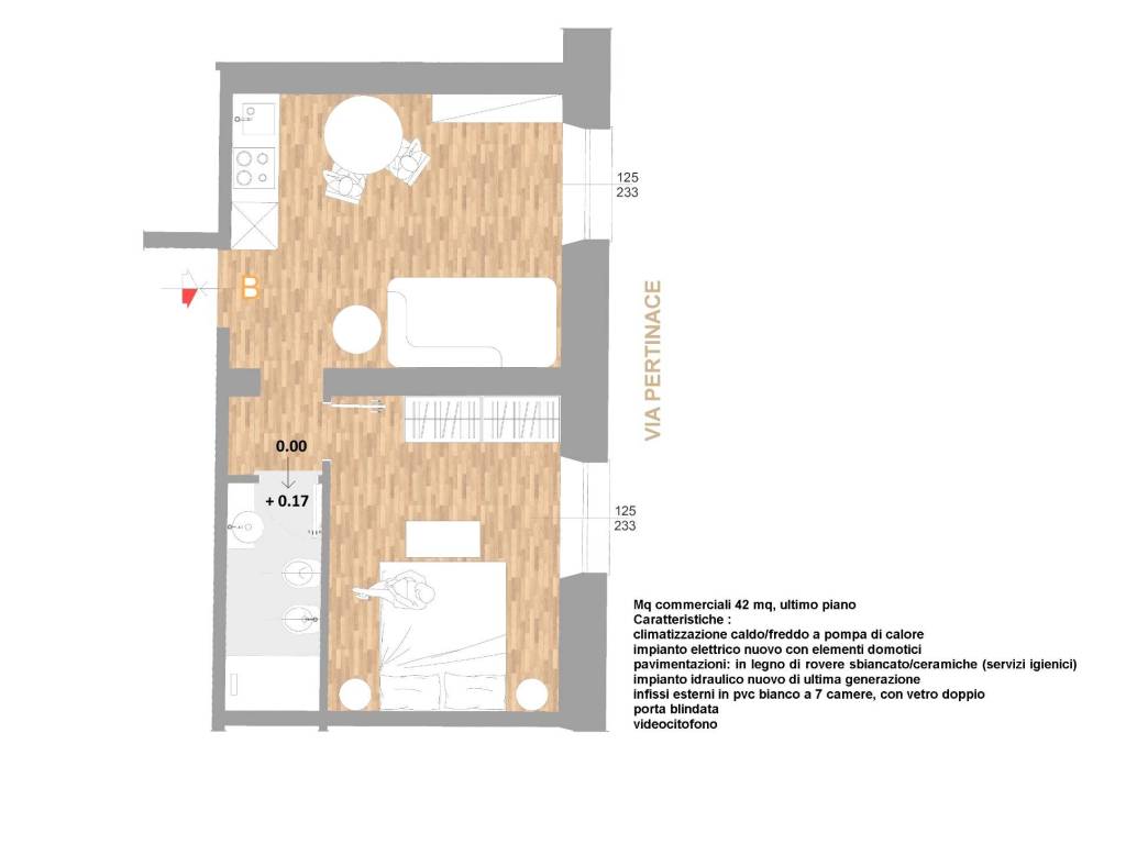 appartamento in vendita a Genova