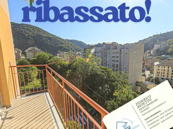 appartamento in vendita a Genova in zona Molassana