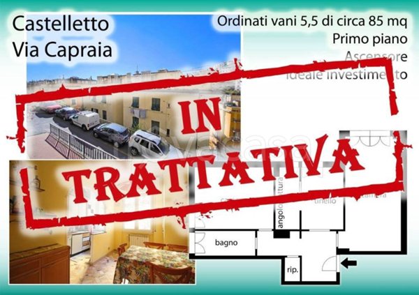 appartamento in vendita a Genova in zona Castelletto