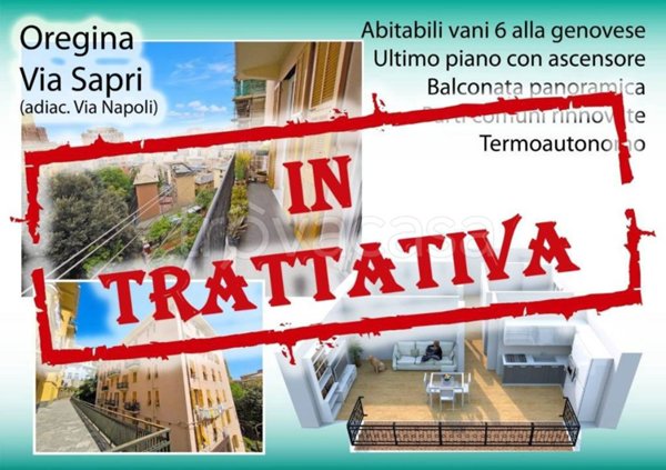appartamento in vendita a Genova in zona Lagaccio / Granarolo