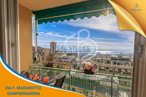 appartamento in vendita a Genova in zona Sampierdarena