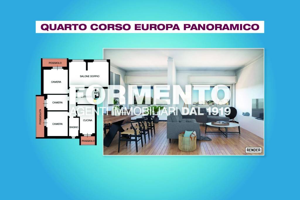appartamento in vendita a Genova in zona Nervi
