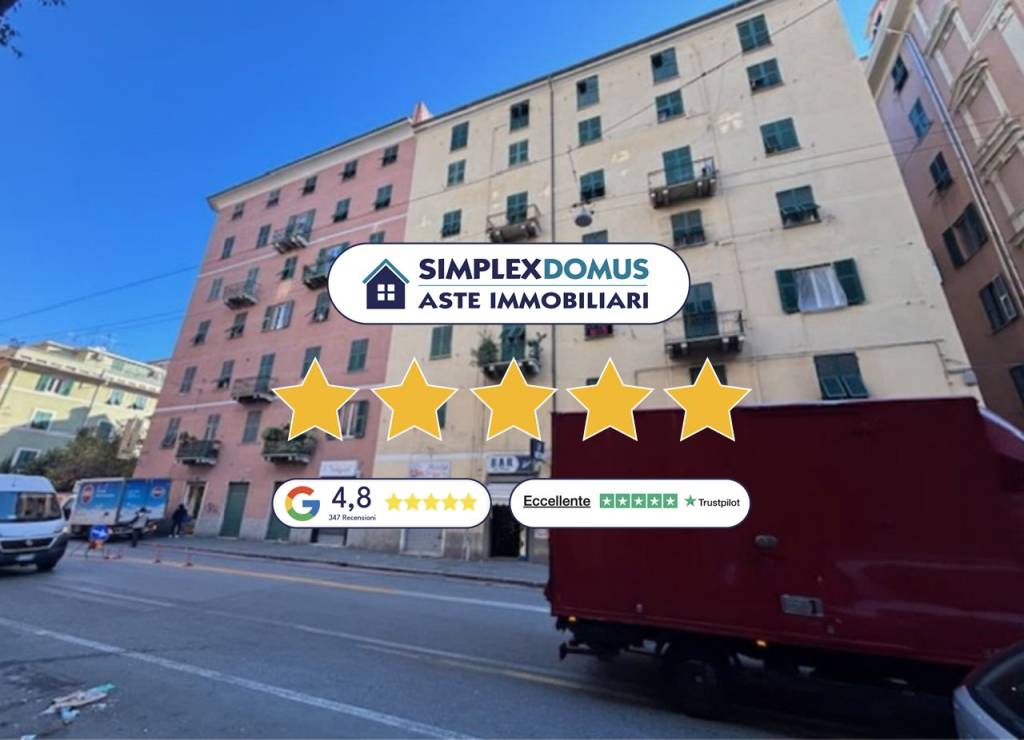 appartamento in vendita a Genova in zona Sampierdarena