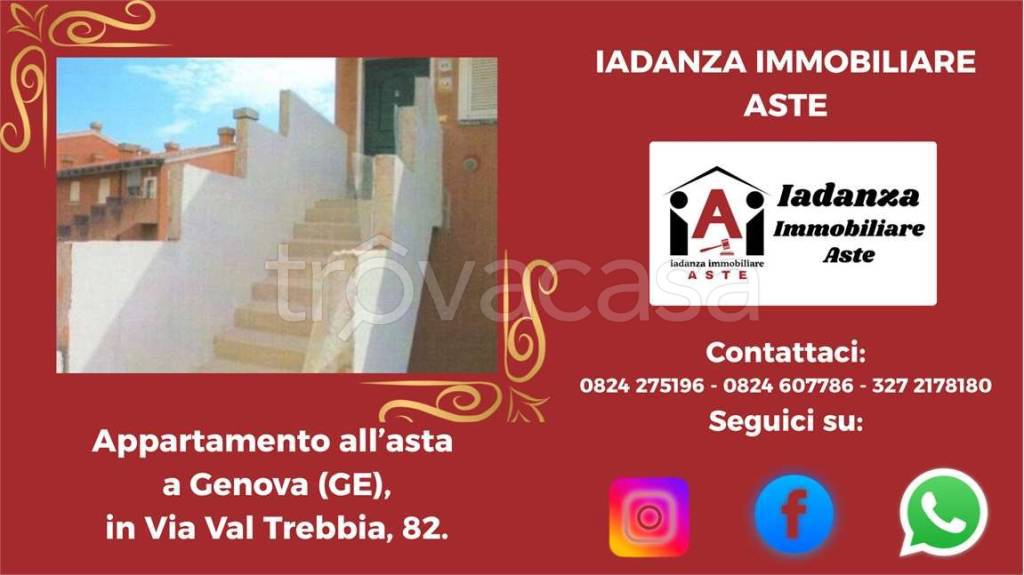 appartamento in vendita a Genova in zona San Gottardo/Sant'Eusebio