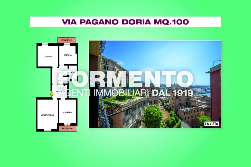 appartamento in vendita a Genova in zona DiNegro