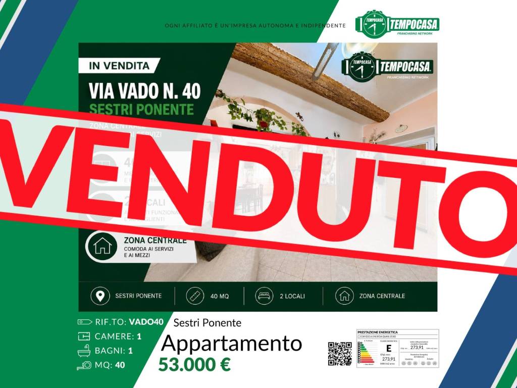 appartamento in vendita a Genova in zona Sestri Ponente