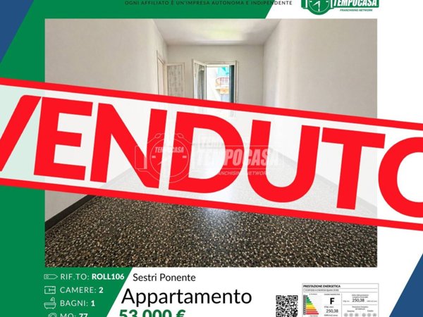 appartamento in vendita a Genova in zona Sestri Ponente