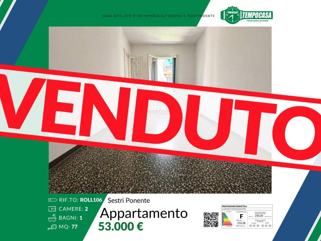 appartamento in vendita a Genova in zona Sestri Ponente