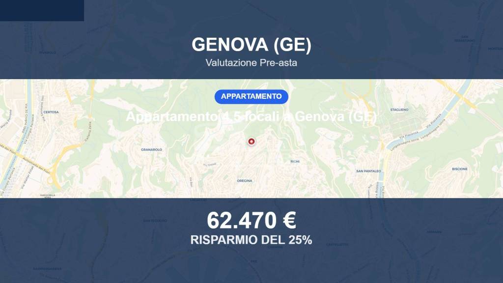 appartamento in vendita a Genova in zona Palmaro / Pra'