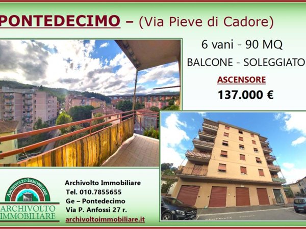 appartamento in vendita a Genova in zona Pontedecimo