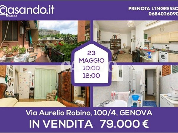 appartamento in vendita a Genova in zona Marassi