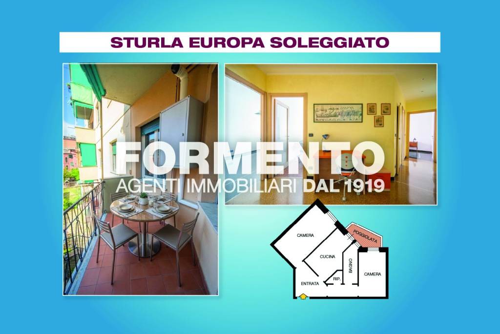 appartamento in vendita a Genova in zona Sturla
