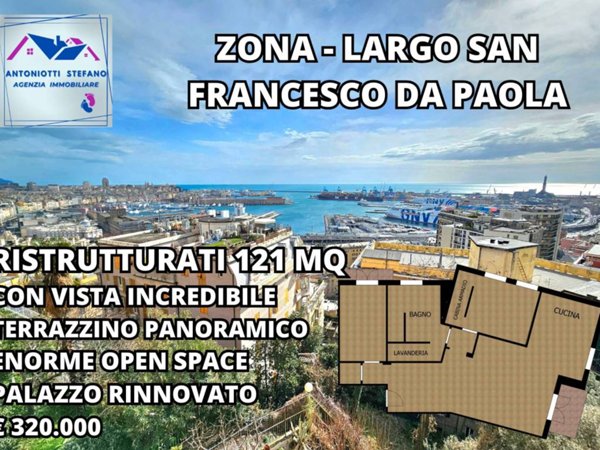 appartamento in vendita a Genova in zona San Teodoro