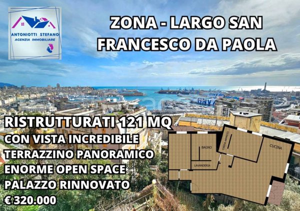 appartamento in vendita a Genova in zona DiNegro