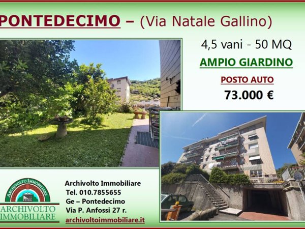 appartamento in vendita a Genova in zona Pontedecimo