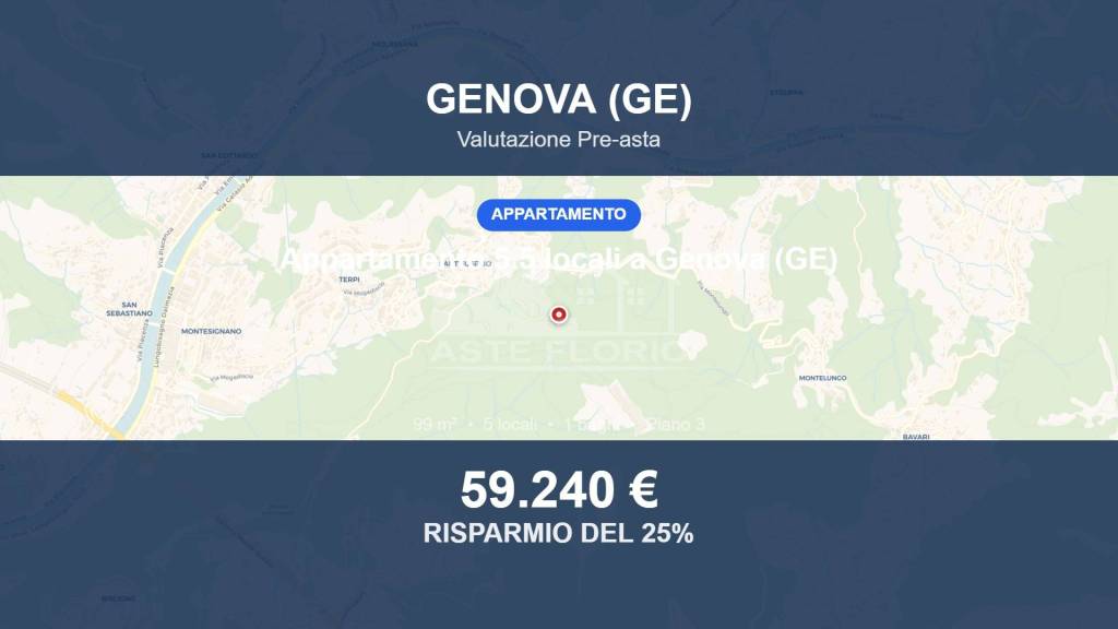 appartamento in vendita a Genova