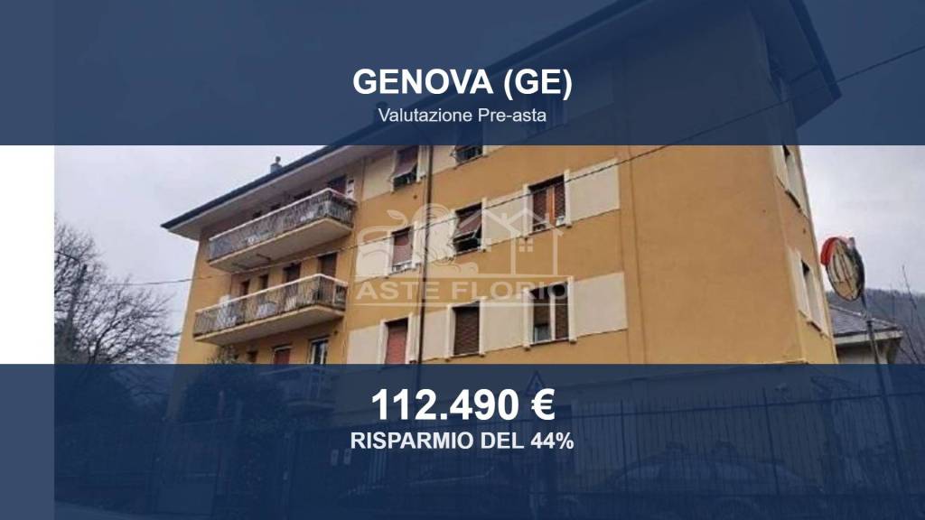 appartamento in vendita a Genova in zona Molassana