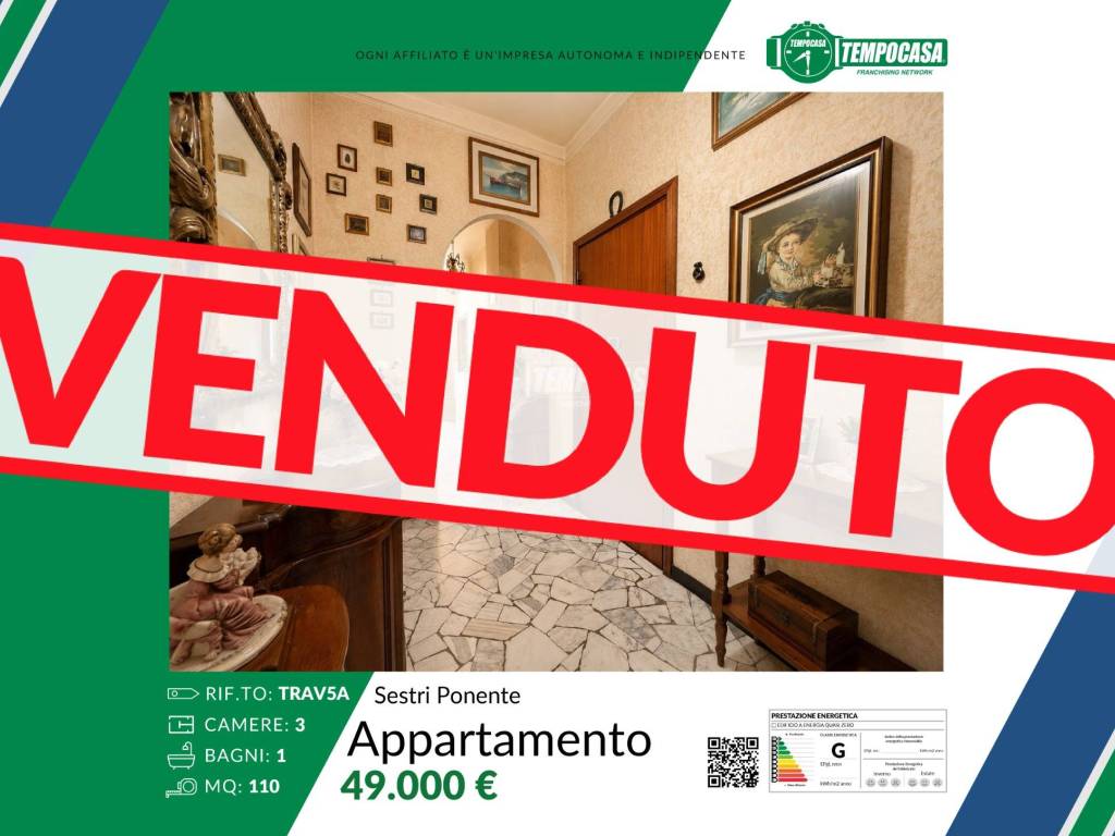 appartamento in vendita a Genova in zona Sestri Ponente