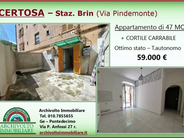 appartamento in vendita a Genova in zona Certosa