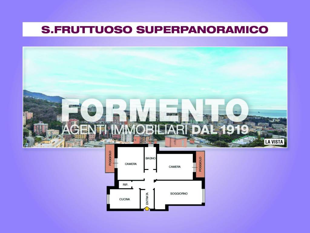appartamento in vendita a Genova in zona San Fruttuoso