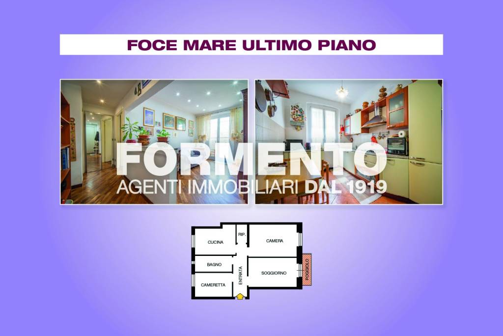 appartamento in vendita a Genova in zona Foce