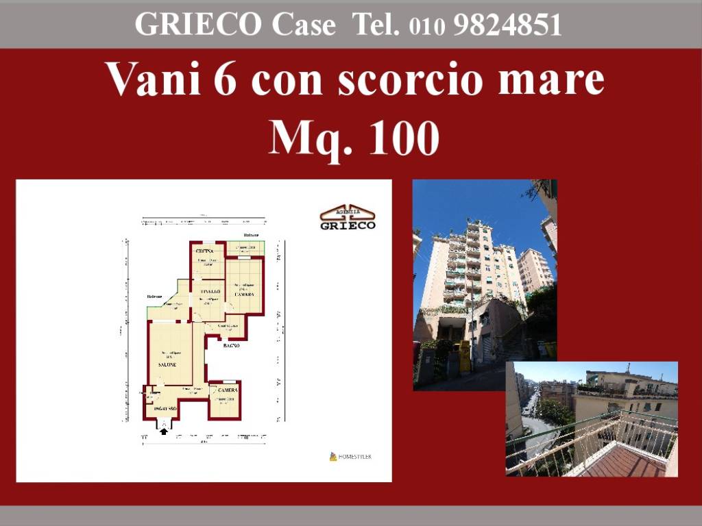 appartamento in vendita a Genova in zona San Fruttuoso