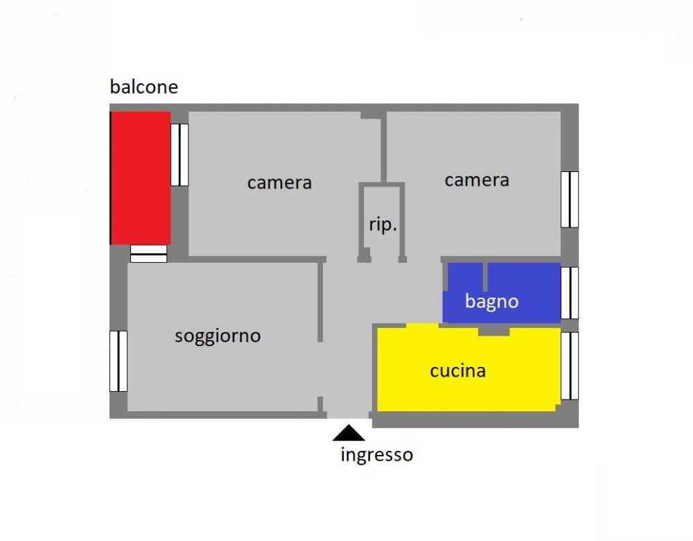 appartamento in vendita a Genova in zona Lagaccio / Granarolo