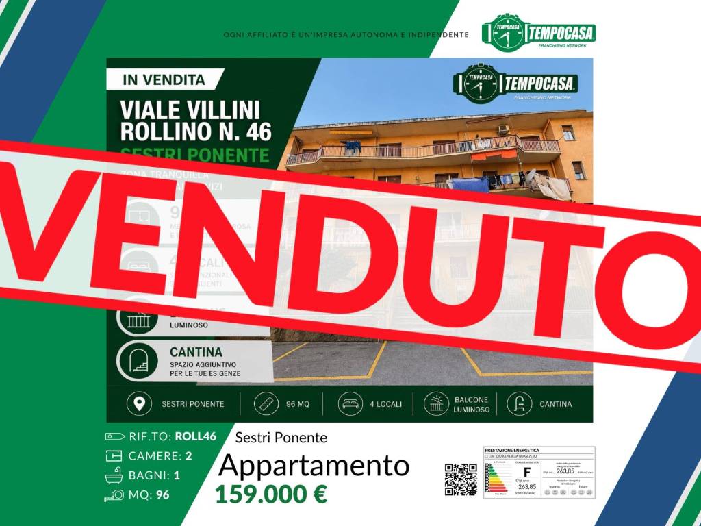 appartamento in vendita a Genova in zona Sestri Ponente