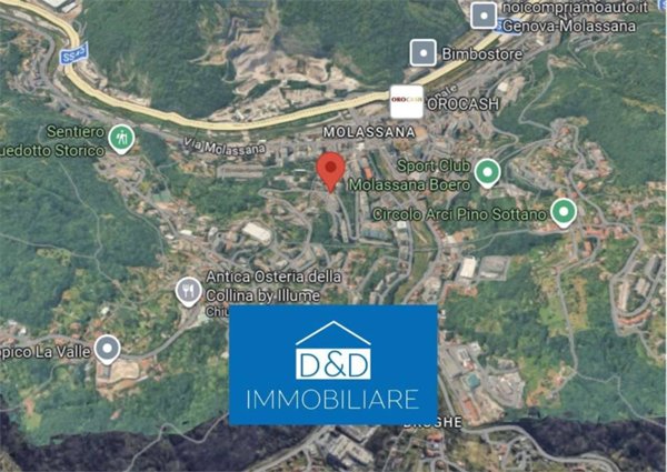 appartamento in vendita a Genova in zona Molassana