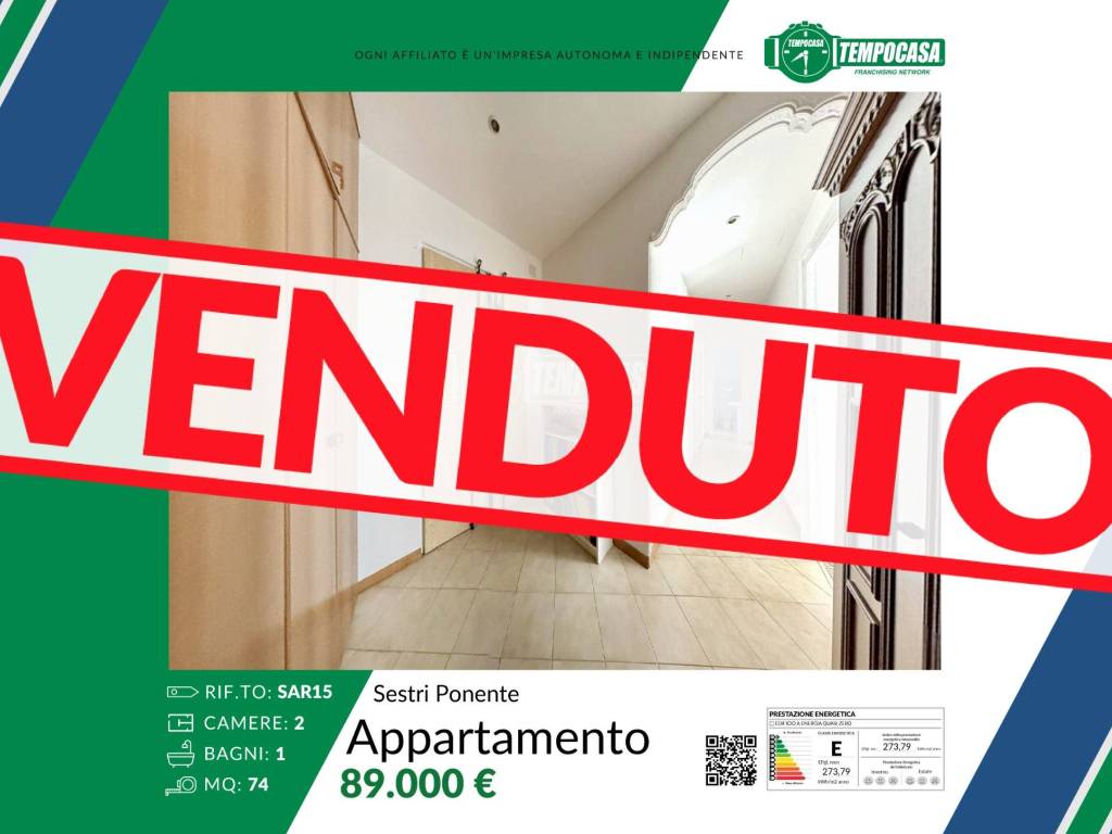 appartamento in vendita a Genova in zona Sestri Ponente
