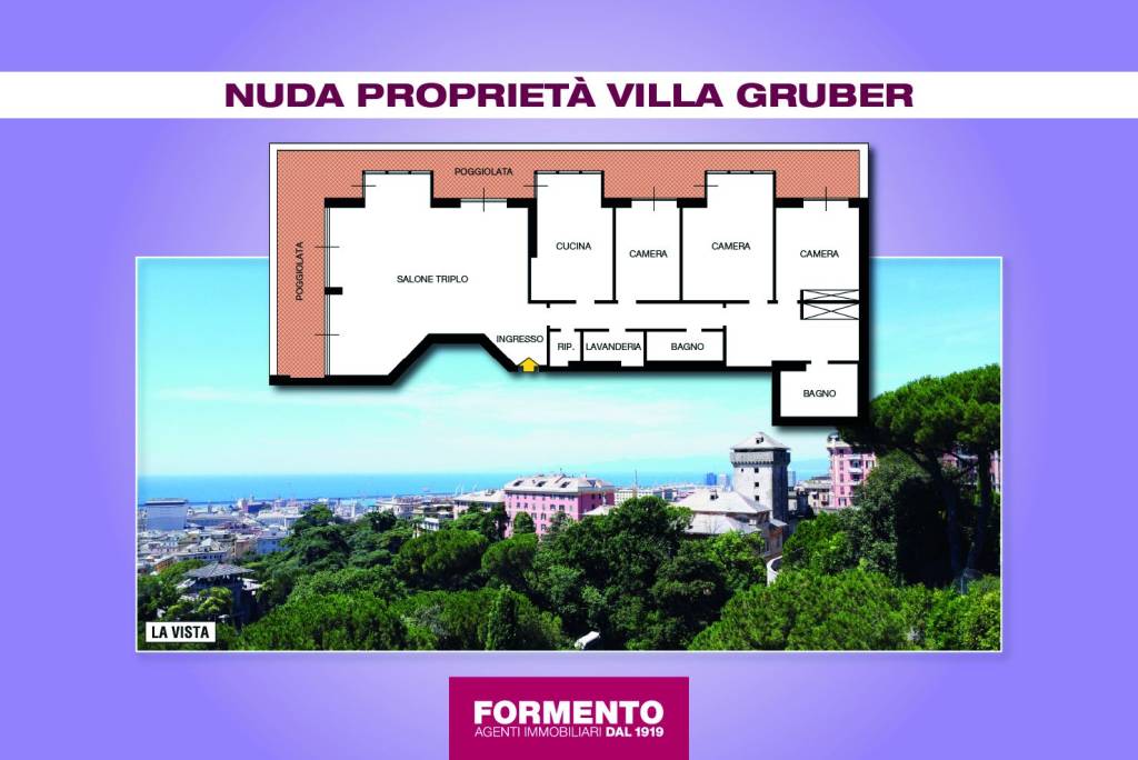 appartamento in vendita a Genova in zona Castelletto