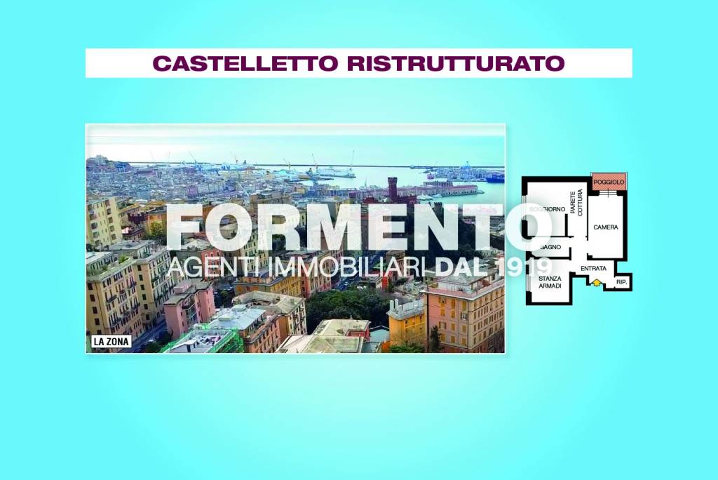 appartamento in vendita a Genova in zona Castelletto