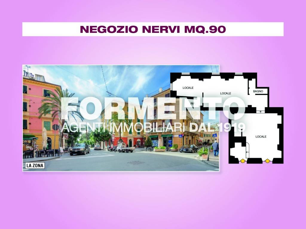 negozio in vendita a Genova in zona Nervi