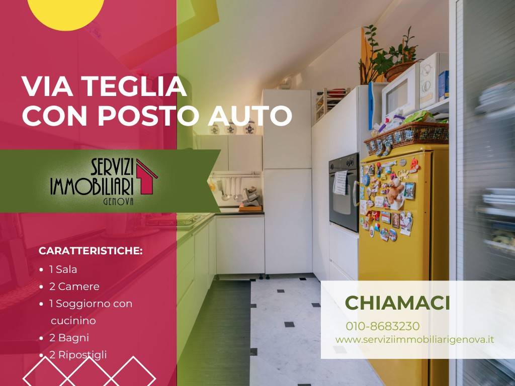 appartamento in vendita a Genova in zona Rivarolo