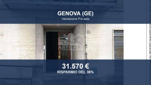 appartamento in vendita a Genova in zona Staglieno