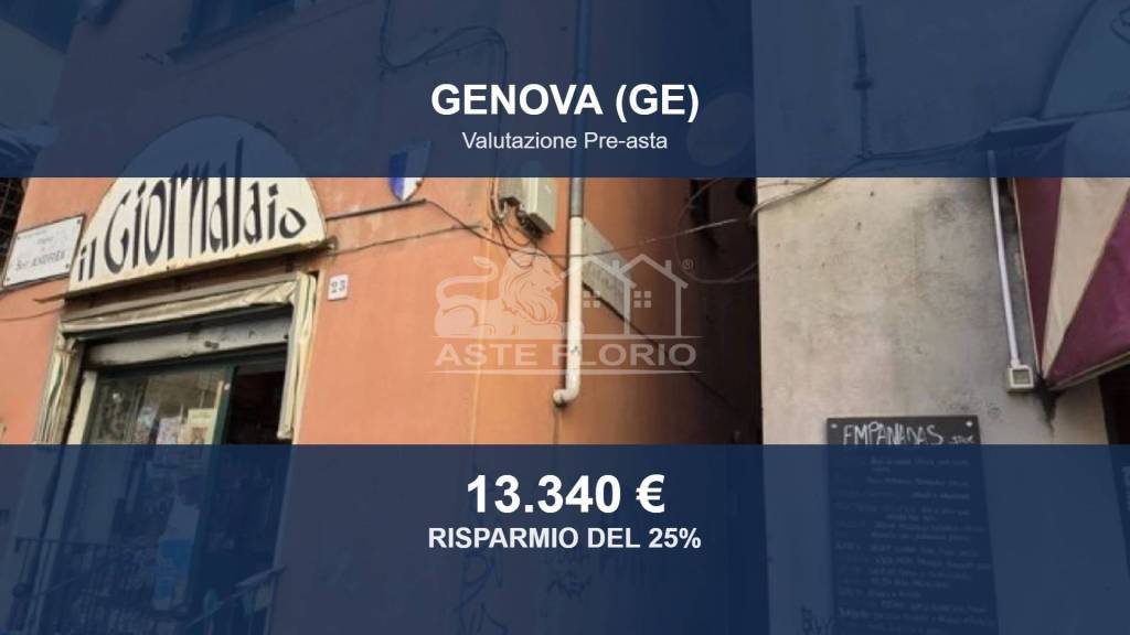 locale commerciale in vendita a Genova in zona Centro Storico