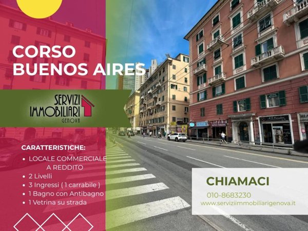 negozio in vendita a Genova in zona Foce