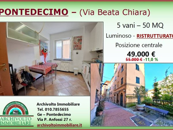 appartamento in vendita a Genova in zona Pontedecimo